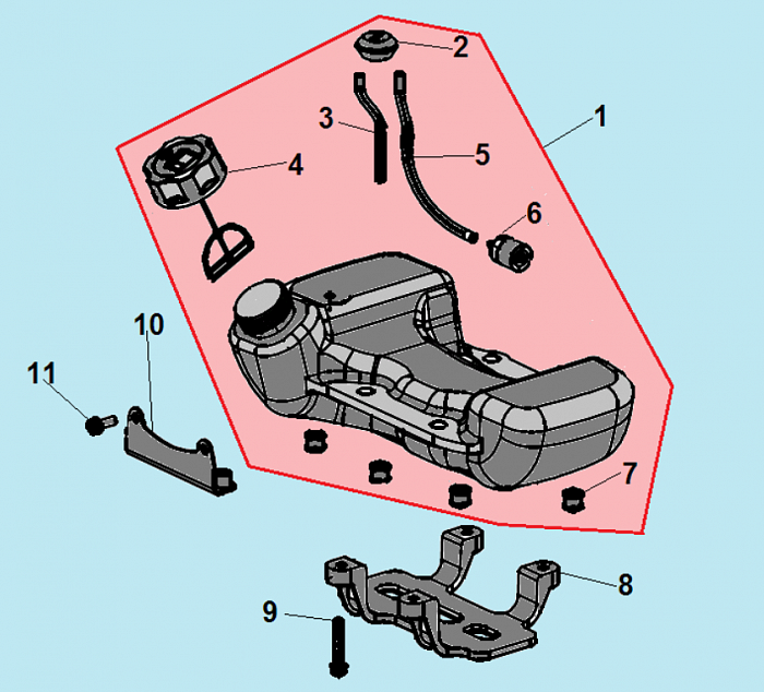 6 БАК ТРИММЕР CHAMPION Т433S-2